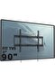 TV Wall Mount Bracket for 37-90 Inch Flat Curved TVs up to 165 lbs, Low Profile Wall Mount