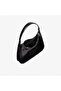 Women's Large Ck Logo Short Strap Shiny Leather Black Shoulder Bag - 2