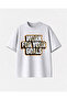 Work for Your Goals Printed White Tshirt