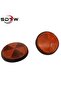 2PCS-M5 2pcs M5 M6 Front Fork Circular Reflector Universal Car Trucks Motorcycle ATV Bikes Bicycle R