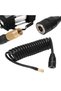 Car Air Pump Hose 9.84ft PS20 Female Plug Inflator Extension Tube for American Tire Nozzle Car Mo... - 4