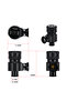 WLR RACING - Black 50/50 Recirc Valve & Dump Valve Bov Blow off Valve for AUDI A3 S3 A4 A6 A8 S4 ... - 6