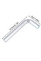 12mm Hex Wrench Allen Key, L-Type Steel Plated Screwdriver, Repair Tools for Manual Hand Use - 6