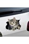 Ultra Small [Popular Choice] 3D Cars, SUVs, Motorcycles and Laptop Cat Stickers - Scratch Resistant - 5