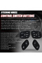For Chevy Silverado Steering Wheel Regulator Buttons for GMC Yukon Hummer H2 Avalanche seek Volum... - 3