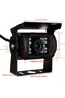 Truck Backup Camera Heavy Duty 18 LED IR Car Rear View Backup Camera Bus Truck Trailer Pickup12V ... - 2