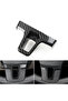 For VW Golf 6 MK6 Passat B7 CC Tiguan Jetta Sharan Caddy Car Accessories ABS Carbon Fiber Steerin...
