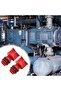 2pc Air Compressor Oil Caps Engine Oil Breather Plug Lightweight 17mm Male Thread Repair Replacem... - 2