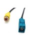80CM Car Reversing Camera Adapter Cable Fakra Female Z to RCA for Mercedes Benz C/E/GLKS80L Fits Var - 2