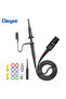 Cleqee P6500B 500Mhz Oscilloscope Clip Probe 10x High Precision with Adjust Tool Accessory Kit - 7