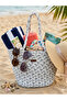 Natural Jute Rope Handmade Straw Bag Beach Bag Daily Bag 26X46 - 2