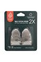 2 PCS Stainless Steel Removable Adhesive Hooks