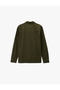 Regular Fit Classic Collar Cotton Long Sleeve Shirt - 4