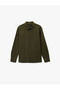 Regular Fit Classic Collar Cotton Long Sleeve Shirt - 3