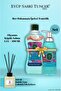 1.5 L + 500 ml Ocean Foam Soap Bubble Gum Scent Gift