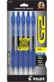 G2 Premium Refillable and Retractable Rolling Ball Gel Pens, Fine Point, Blue Ink, 4-Pack
