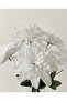 6-Branch White Artificial Star Flower Organization and Decoration Arrangement - 2