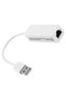 USB network card, USB adapter, half-duplex bracket, white