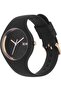 ICE glam Black Rose Gold Small Plus 37mm 3 Hands - 3