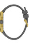 Mens Gray Gold Tone Multi-function Watch - 4