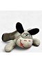 Cute Donkey Plush Toy 23 cm - Soft-Textured Gift Figure Sleeping Companion Gray (17 X 23.5 cm) - 3
