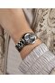 Stainless steel analogue watch - 6