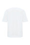 Women's White Marine Printed Crew Neck T-Shirt - 2
