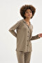 New Season Women's Apaj Collar Pajama Set Special Design - 2