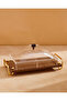 Brown Acrylic Candy Box With 2 Partitions