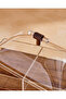 Brown Acrylic Candy Box With 2 Partitions - 3