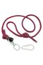 Large Breed Dog Leash with Swivel and Carabiner. 12mm Rope Big Dog Leash