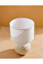 Cream Bow Table Lamp – 35.5cm Height - 5