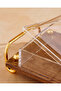 Brown Acrylic Candy Box With 2 Partitions - 5