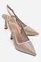 Frea Ten Gold Stone Women's Heeled Shoes