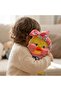 Lalafanfan Duck Plush 30 cm - Soft Yellow Duck Figure Gift with Accessories Including Glasses and Headband - 2