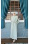 Bolero Elastic Waist Hijab Dress Mint Hnt011 - 5