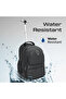 15.6-Inch Laptop Bag with Telescoping Handle, Back Straps, Wheels and Water Resistance - 5