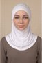 Ready-To-Wear Turban Practical Non-Slip Hijab Scarf Viscose Stretch Fabric Comfortable Hijab for Daily and Prayer Use - 2