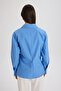 Bran Triangle Cut Blue Shirt - 5