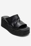 Marc Black Skin Genuine Leather Pack of Wedge Heel Women's Slipper - 3