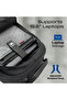15.6-Inch Laptop Bag with Telescoping Handle, Back Straps, Wheels and Water Resistance - 3