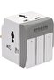 3 Way Universal Adaptor with Switch 1X100