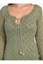 Open-work bodycon maxi dress - 2
