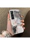 Realme C65 Compatible Silicone Edge Hard Back Anti-Fall Butterfly Patterned Phone Case