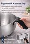 9-Piece Stainless Steel Mixing & Storage Container Set 3 Grater Discs (Fine-Coarse-Slice) 16-20-24 cm - 5