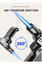 Multi-Use Portable Windproof Refillable Torch Lighter, 360° (Golden) - 4
