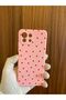 Mi 11 Lite Heart Printed Velvet Inside Silicone Phone Case - 6