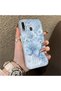 Samsung Galaxy A20 Compatible Butterfly Patterned Silicone Edge Hard Back Anti-Fall Phone Case
