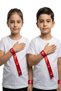 Elastic Children's Bracelet with Moon, Star and Ribbon for April 23, October 29 and Special Occasions, Pack of 2