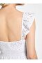 Long broderie anglaise dress - 7